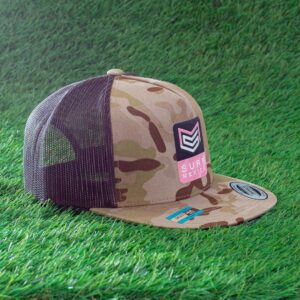 Gorra Camuflaje Café - Surf Mexico Rosa